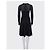 Schwarzes enges perforiertes Reißverschlusskleid Alaïa XS gebraucht - Ansicht 3