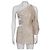 Zuhair Murad Silberne Perlen Cocktailkleid - Größe S Gebraucht