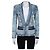 Balmain Double-Breasted Blue Denim Jacket - Size 38 pre-owned