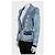 Balmain Double-Breasted Blue Denim Jacket - Size 38 pre-owned - view 2
