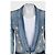 Balmain Double-Breasted Blue Denim Jacket - Size 38 pre-owned - view 4