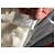 Balmain White Linen Crystal Trim Jacket - Size M (FR38) pre-owned - view 4