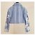 Chanel 2018 Striped Denim Jacket, Size 46 Pre-owned - view 2