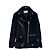 Acne Studios Shearling Leder Bikerjacke - Größe 32 (XXS) Gebraucht