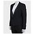 Saint Laurent Black Wool Jacket with Satin Lapels Sz.40/ L Pre-owned - view 2