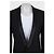 Saint Laurent Black Wool Jacket with Satin Lapels Sz.40/ L Pre-owned - view 4