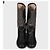 Timeless Chanel Bicolor Lederstiefel - Schwarz & Beige - Größe 36,5 - Gebraucht - Ansicht 2
