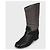 Timeless Chanel Bicolor Lederstiefel - Schwarz & Beige - Größe 36,5 - Gebraucht - Ansicht 3