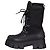 Schwarze Schnürstiefel von Prada Größe 39,5 Gebraucht