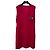 Chanel Vintage 2013 Rotemblem-Pullover-Tunika Kleid Größe 44-46 Gebraucht