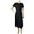 Schwarzes Strick-Midi-Kleid von Chanel Größe 38 Gebraucht