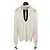 Timeless Blusa de cachemira con cuello atado de Chanel elegante - Talla L (FR44) Usada