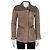 Gucci Kaschmirkragen Gürtel Shearling Lederjacke Größe 40 Gebraucht