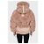 Tom Ford Pink Faux Fur Oversized Puffer Coat Größe M Gebraucht - Ansicht 3