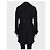 Burberry Black Double-Breasted Wool Blend Coat - UK8/S Pre-owned - view 3