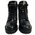 Stivali con zip Balmain Black Army Ranger Taglia 37 Usati - vista 4