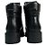 Stivali con zip Balmain Black Army Ranger Taglia 37 Usati - vista 5