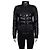 Chanel Fall 2011 Black Polyurethane Fitted Jacket FR40 Pre-owned