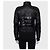 Chanel Fall 2011 Black Polyurethane Fitted Jacket FR40 Pre-owned - view 3
