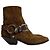 Botas de Tobillo WEST HARNESS de Ante Marrón SAINT LAURENT Talla 38.5 Pre-owned - vista 2