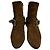 Botas de Tobillo WEST HARNESS de Ante Marrón SAINT LAURENT Talla 38.5 Pre-owned - vista 3