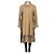 Manteau en coton beige à carreaux Burberry - Taille UK10 / M D'occasion