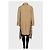 Manteau en coton beige à carreaux Burberry - Taille UK10 / M D'occasion - vue 3