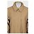 Manteau en coton beige à carreaux Burberry - Taille UK10 / M D'occasion - vue 4