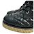 Vorbesitzene schwarze gesteppten CC Plattform Combat Boots Chanel 20B - Ansicht 2