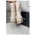Botines de cuero beige Chanel Paris-Dallas - Talla 37 Usado - vista 5