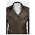 Céline Celine braune gesteppte Lederjacke - Größe FR38 (US M) Gebraucht - Ansicht 4