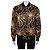 Céline Celine Schwarze Signature Print Bomberjacke - Größe S (FR36) Gebraucht