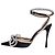 Mach & Mach Silberne Kristall Slingback-Pumps - Größe 39 Gebraucht