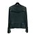 Balmain Grüne Shearling Bikerjacke - Größe 38 Gebraucht - Ansicht 2