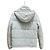 Chaleco puffer Gucci blanco con cuello de rosa - Talla 42 - Usado - vista 2