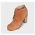 Timeless Chanel braune Wildleder Schnürstiefeletten - Größe 39 Gebraucht - Ansicht 3