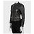 Schwarze Leder-Bikerjacke von Saint Laurent Größe 36/S Gebraucht - Ansicht 2