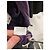 Saint Laurent violettes 100% Seidenkleid mit Gürtel - Größe S Gebraucht - Ansicht 6