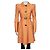 Abrigo trench naranja con cinturón Roberto Cavalli - Talla M De segunda mano