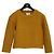 Chanel Senfgelb Tweed Langarmtop - Gr. 38 gebraucht