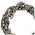 Collana a catena argento multi-strato Chanel A18 usata - vista 3