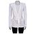 Balmain weißer Wickelcardigan mit Gürtel - Größe 36/S Gebraucht