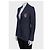 Dolce & Gabbana blaue, bestickte, taillierte Leinenjacke - IT38/XS gebraucht - Ansicht 2