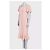 Rosa Viskose Kleid mit Volant Saum von Dolce & Gabbana IT44 gebraucht - Ansicht 2