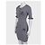 Grau tailliertes Cashmere-Mix-Kleid Christian Dior - FR36 | S gebraucht - Ansicht 2