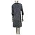 Grau Wolle Cashmere Shift Kleid Chanel Pre-Fall 2017 Größe 38 gebraucht - Ansicht 2