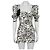 Alessandra Rich Seidenblumen-Minikleid - IT38 / XS Gebraucht