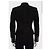 Balmain Black Suede Jacket with Gold Hardware - Size 38 Pre-owned - view 3