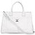 Borsa tote in pelle bianca Chanel Neo Executive usata