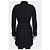 Burberry Black Quilted Belted Coat - Size XS (IT38) Pre-owned - view 3